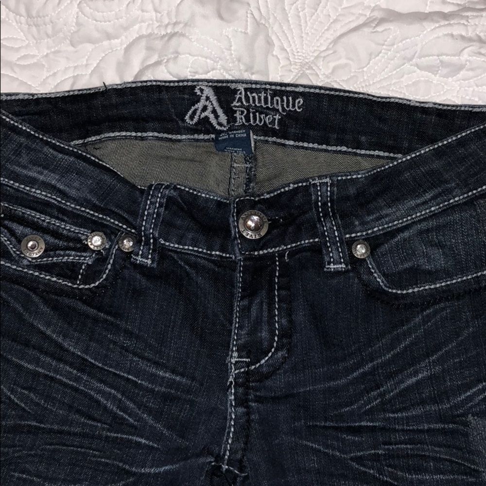 Antique Rivet Jeans from Buckle.